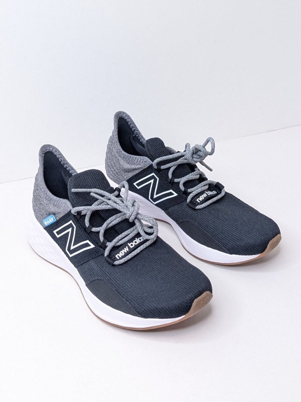 New Balance Fresh Foam Roav Sneakers Black Grey Big Kids 4.5